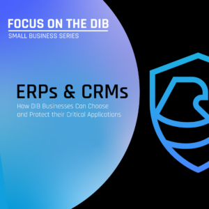 Making Critical ERP and CRM Decisions within the DIB