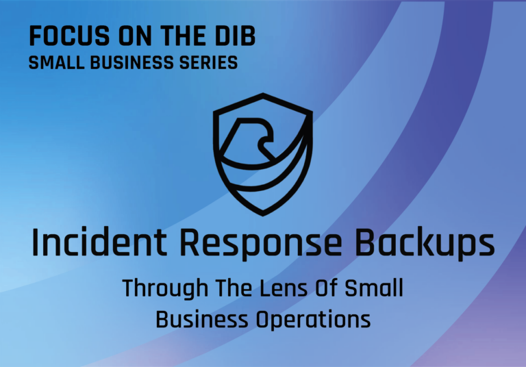 Incident Response and Backup Testing