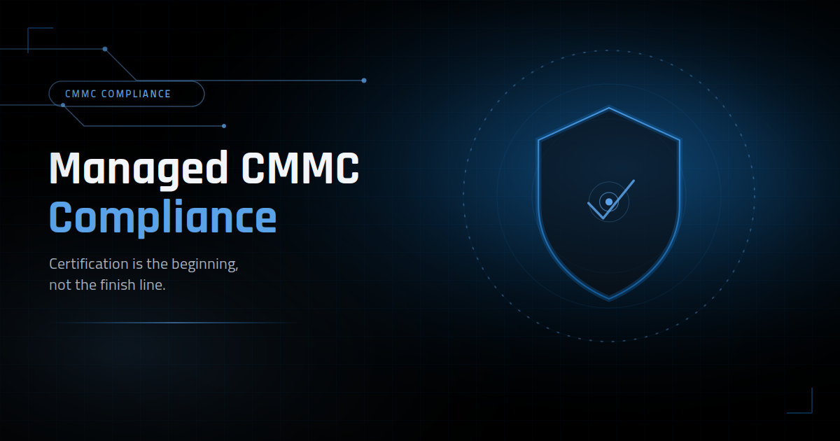 Managed CMMC Compliance: What Comes After Certification